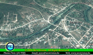 Bullet Tree Falls village (Photo: Google Earth)