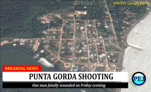 Punta Gorda town (Courtesy Google Earth)